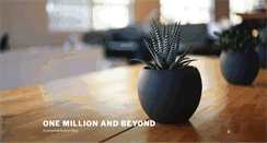 Desktop Screenshot of onemillionandbeyond.com